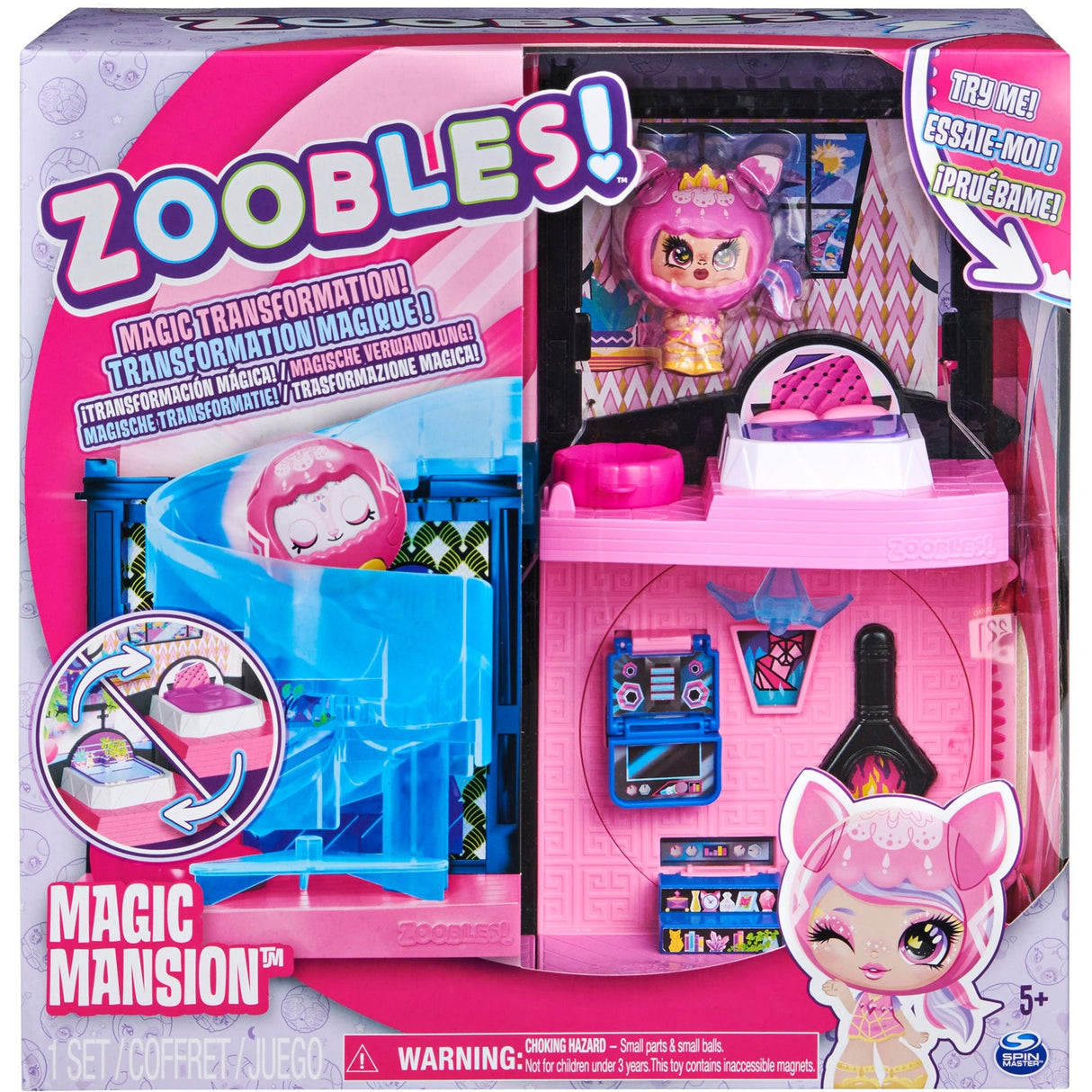 Spin Master Zoobles Mansion Play Play Set