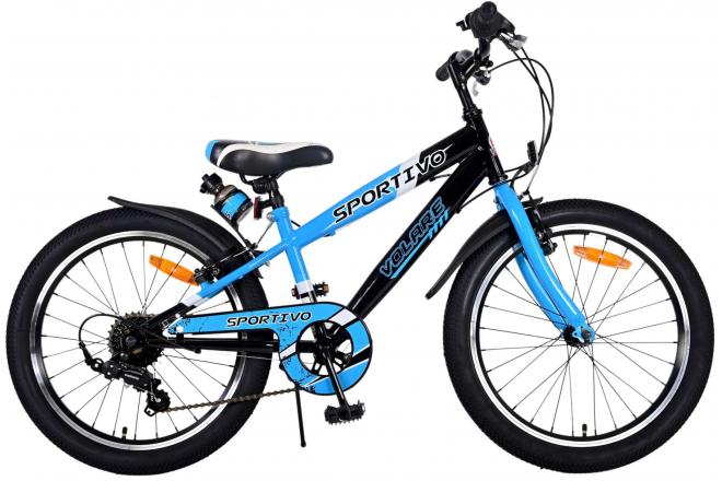 Volare Sportivo Children's Bicycle - Boys - 20 Inch - Blue - 7 Gears