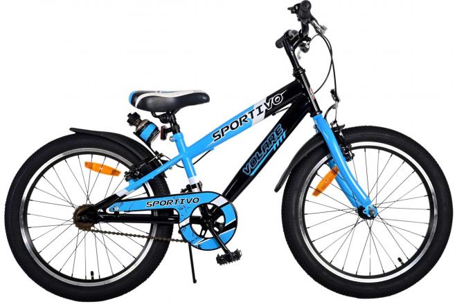 Volare Sportivo Children's Bicycle - Boys - 20 Inch - Blue - Tvåhandbromsar