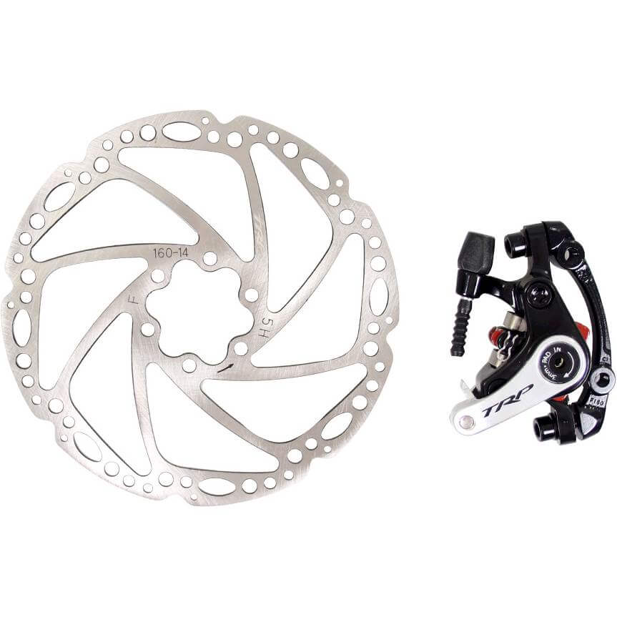 Mechanical Disc Ramp Set Spyre for Black Silver