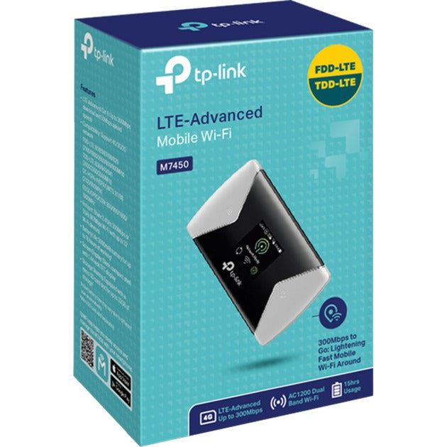 TP-Link 300 Mbps LTE-Advanced Mobile Wi-Fi M7450