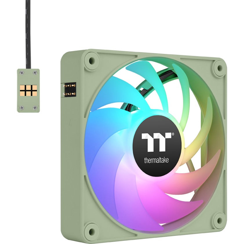 Thermaltake ct140 ex argb sync pc cooling fan matcha green (
