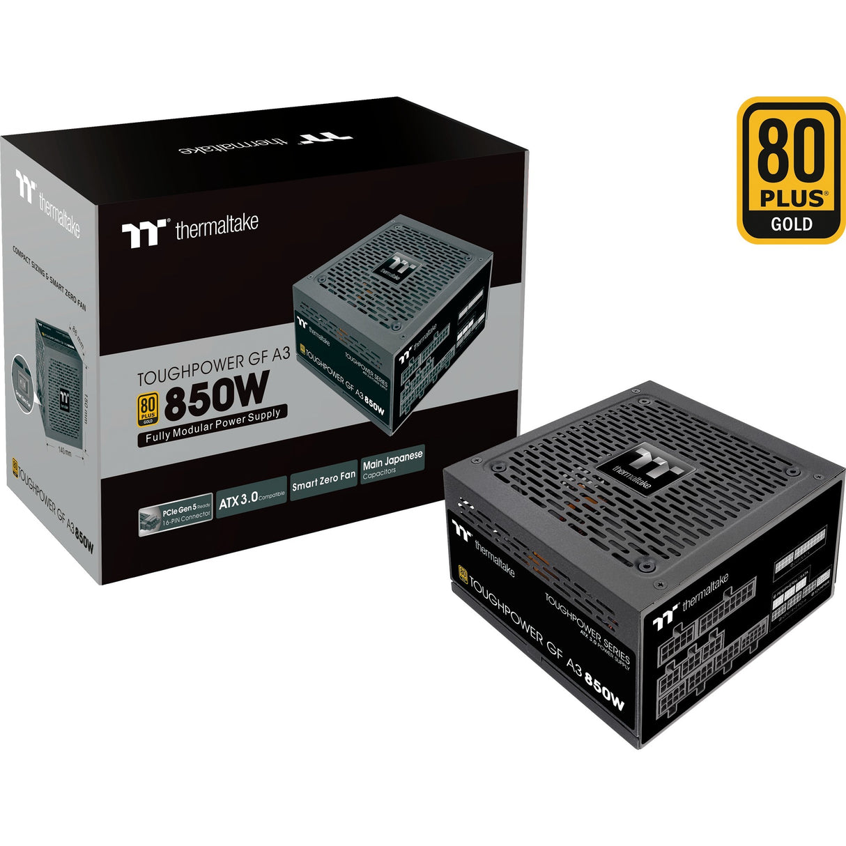 Thermaltake twarda mocy GF A3 Gold 850W TT Premium Edition