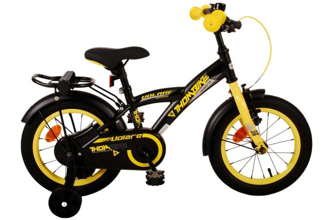 Dětské kolo Volare Thombike - chlapci - 14 palců - černá žlutá