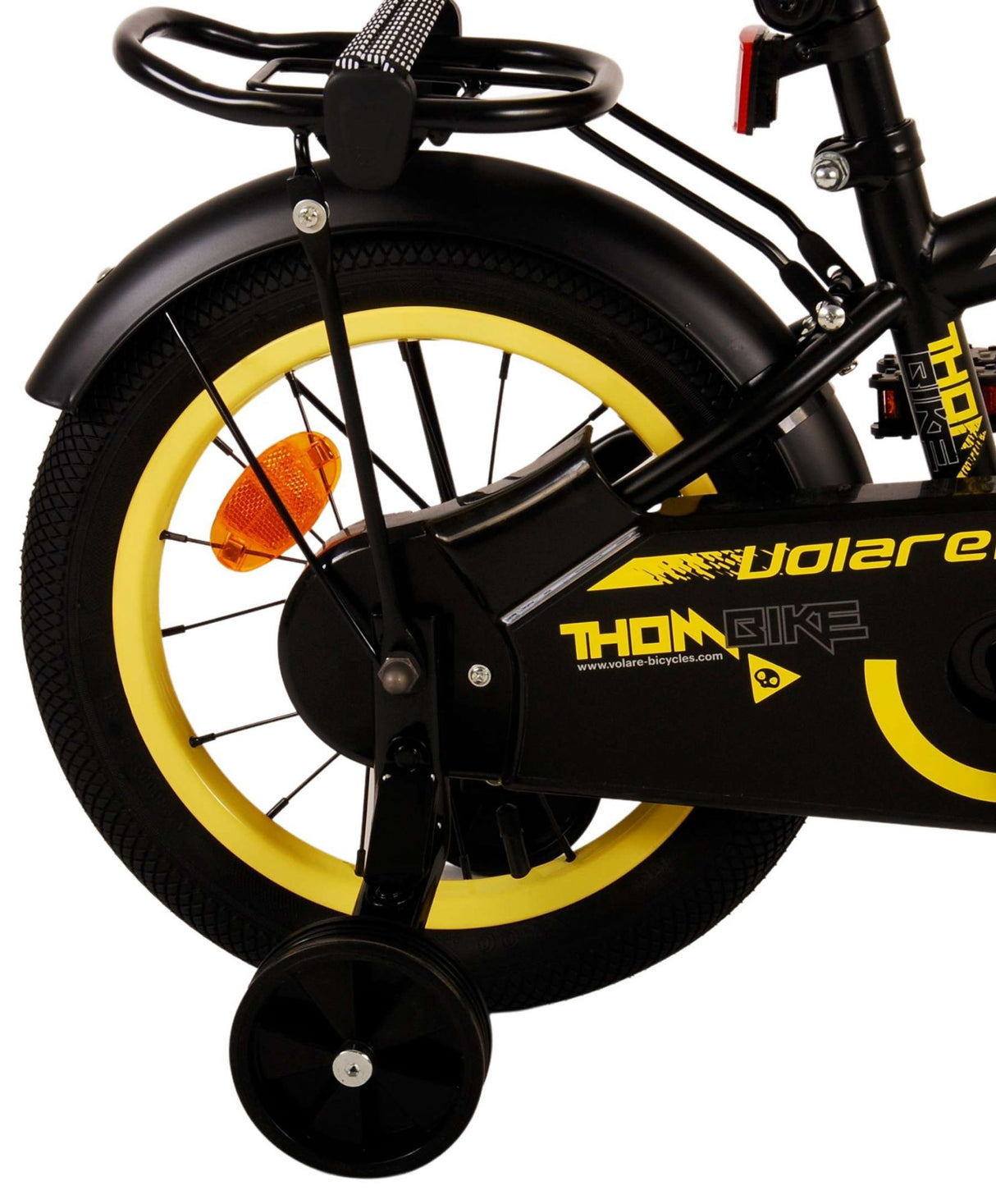 Dětské kolo Volare Thombike - chlapci - 14 palců - černá žlutá