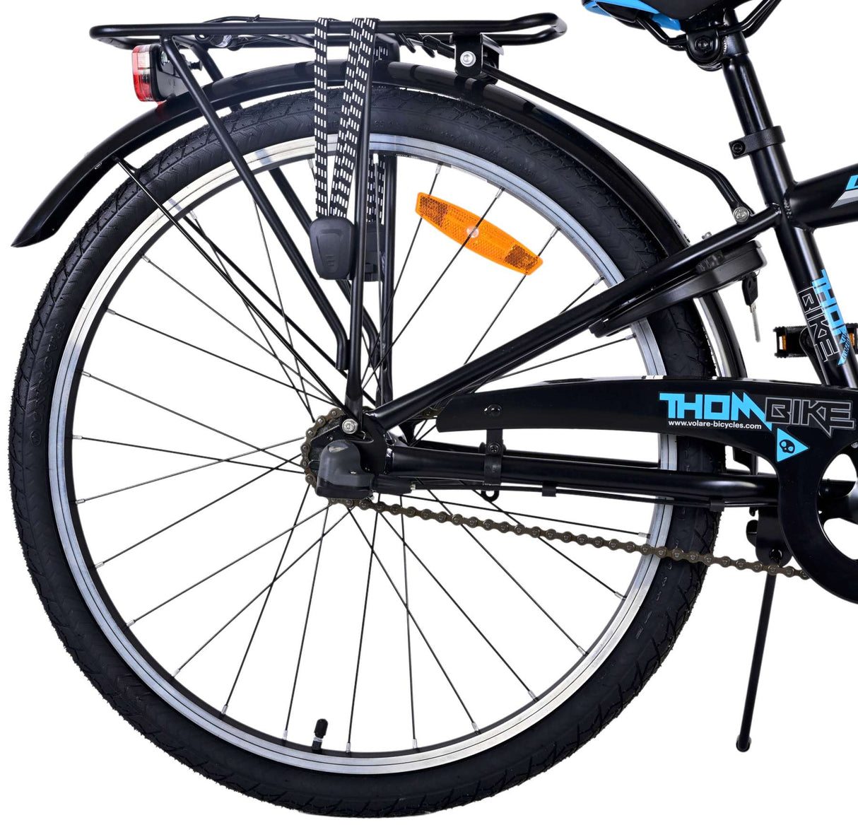 Dětská kolo Volare Thombike - Boys - 24 palce - Black Blue - 3 Gears