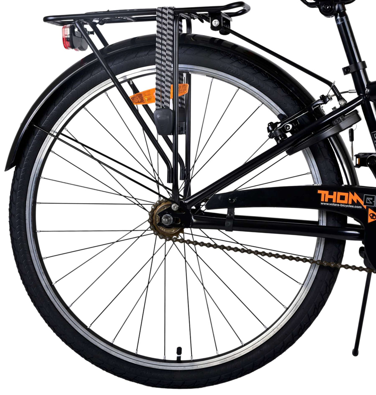 Volare Thombike Children's Bike Boys 26 pouces Black Orange Two Hand freins