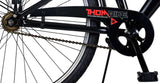 Volare thombike per bambini ragazzi bici da 26 pollici freni a due mani rosse nera