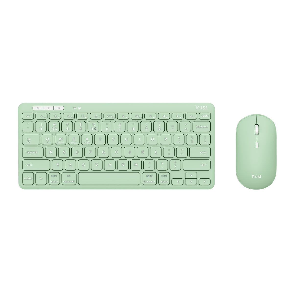 Trust Lyra Multi-Device Wireless Keyboard Mouse