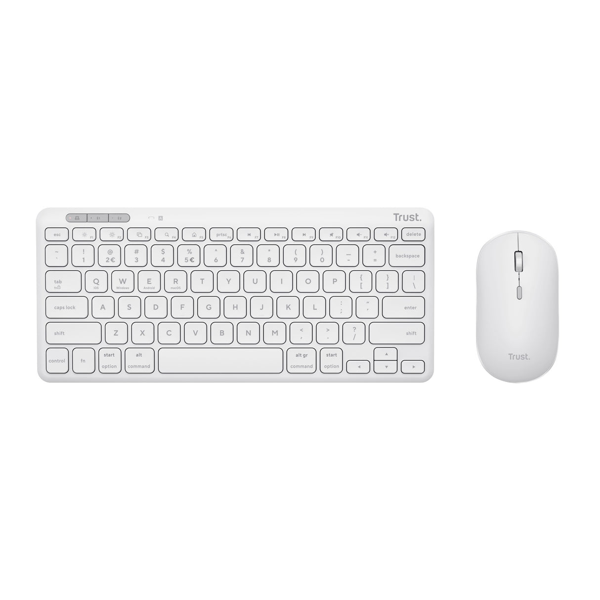 Trust Lyra Multi-Device Wireless Keyboard Mouse