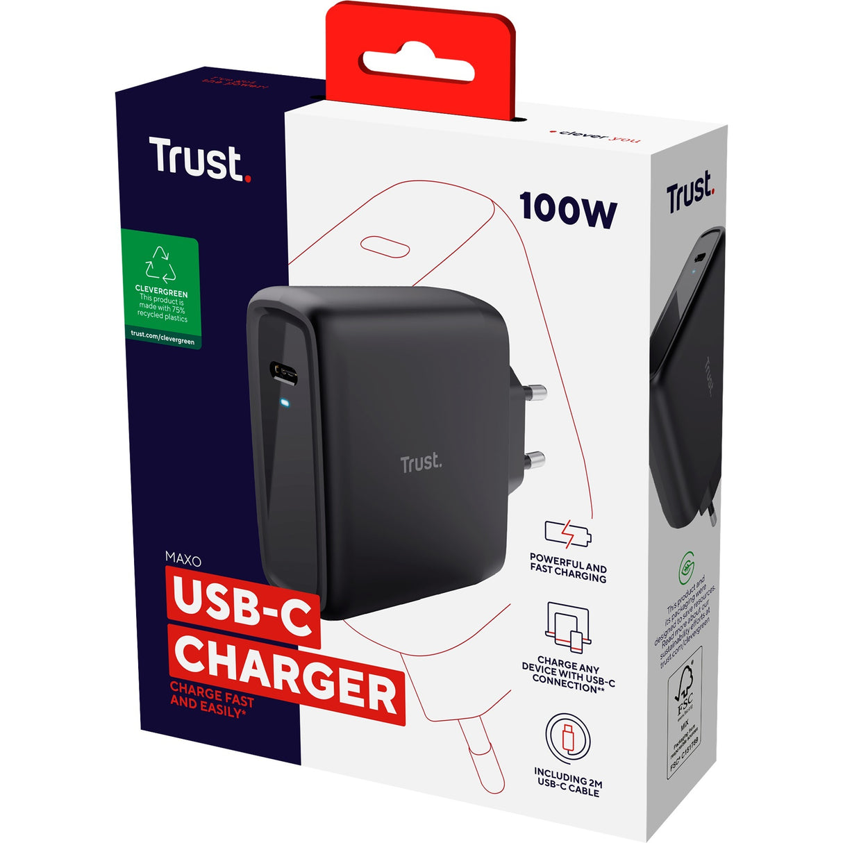 Fidati del caricabatterie Maxo USB-C di 100 W