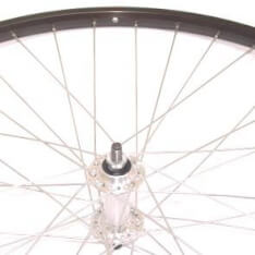 Roland framhjul 28 Fixat AS26 Black Zink SPK