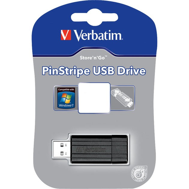 Verbatim Pinstripe USB Drive 16 GB