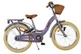 Volare Blossom dla dzieci rower dla dzieci - dziewczyny - 20 cali - fioletowy - dwa hamulce ręczne