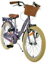 Volare Blossom dla dzieci rower dla dzieci - dziewczyny - 20 cali - fioletowy - dwa hamulce ręczne