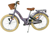 Volare Blossom dla dzieci rower dla dzieci - dziewczyny - 20 cali - fioletowy - dwa hamulce ręczne