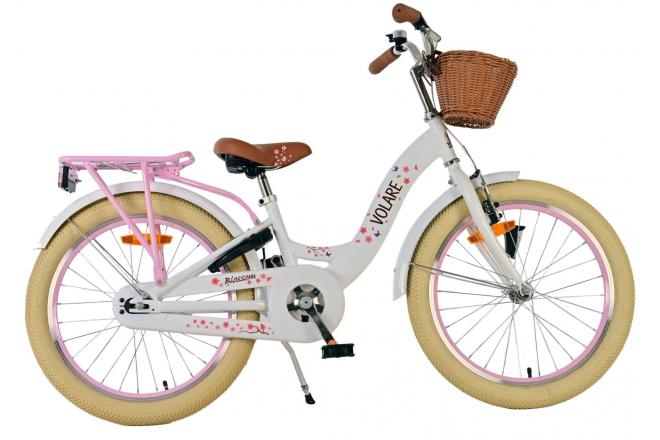 BICYCLE BAMBINI VOLARE BLOSSOM - Girls - 20 pollici - BIANCO