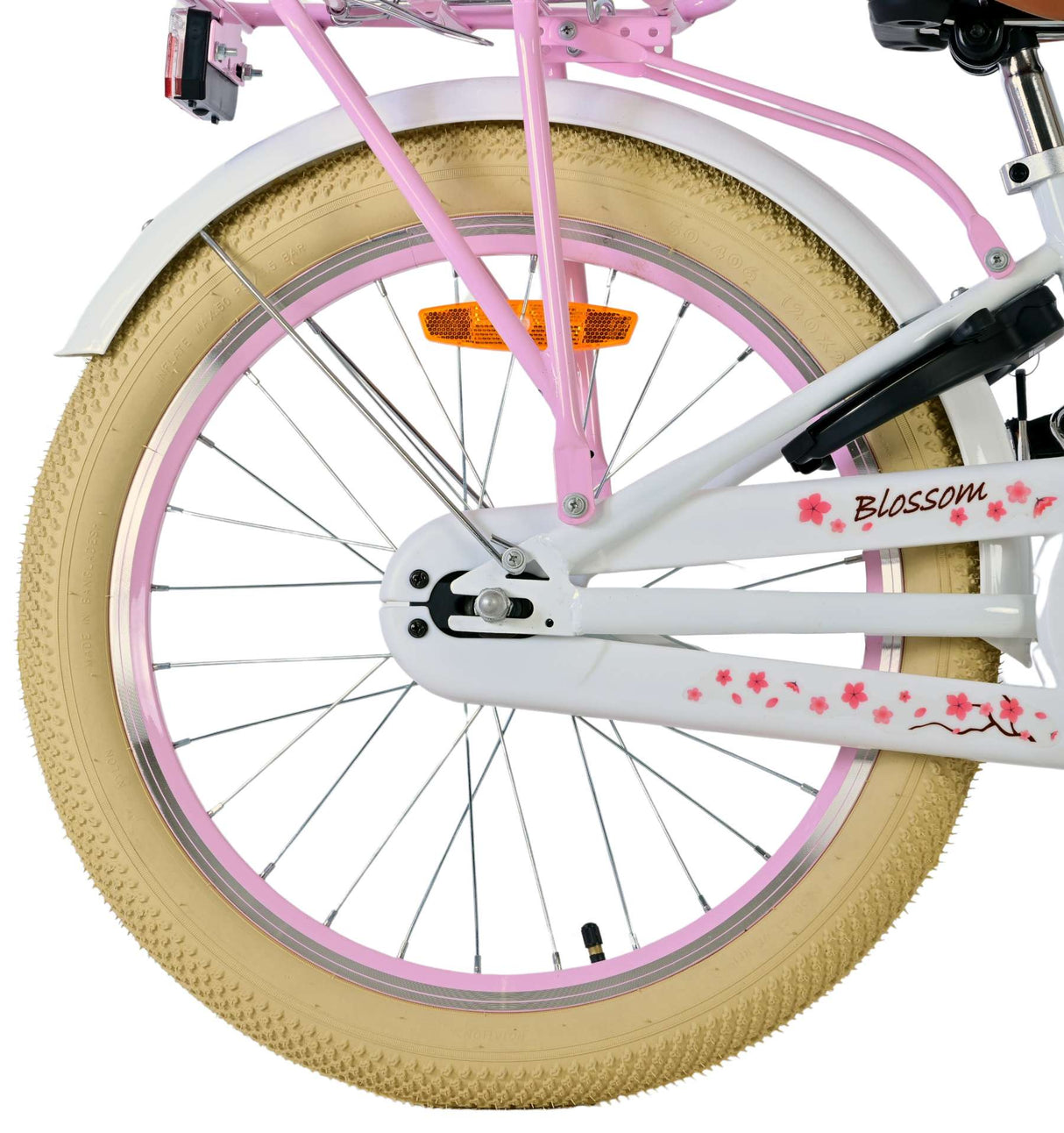 BICYCLE BAMBINI VOLARE BLOSSOM - Girls - 20 pollici - BIANCO