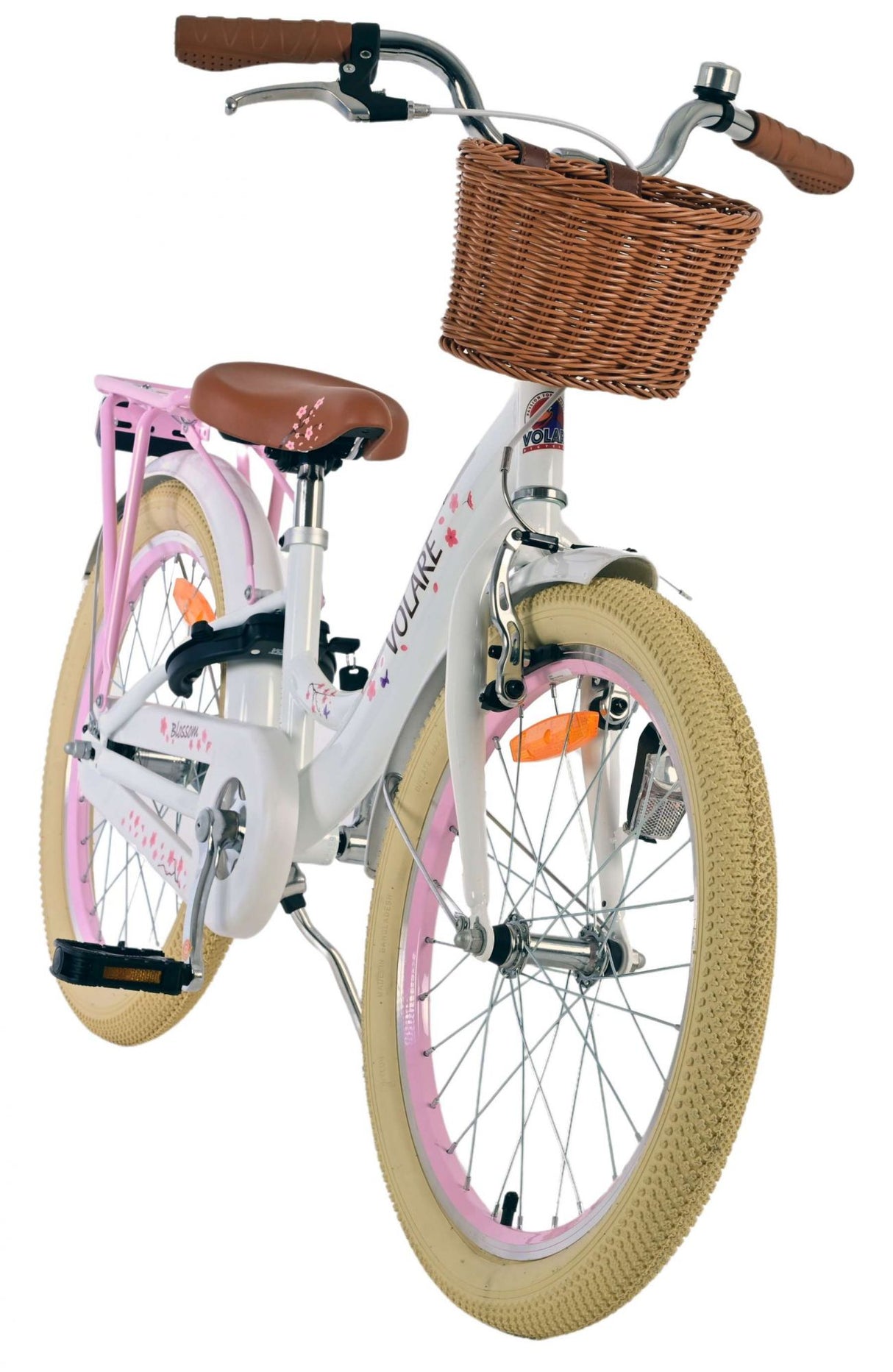 BICYCLE BAMBINI VOLARE BLOSSOM - Girls - 20 pollici - BIANCO