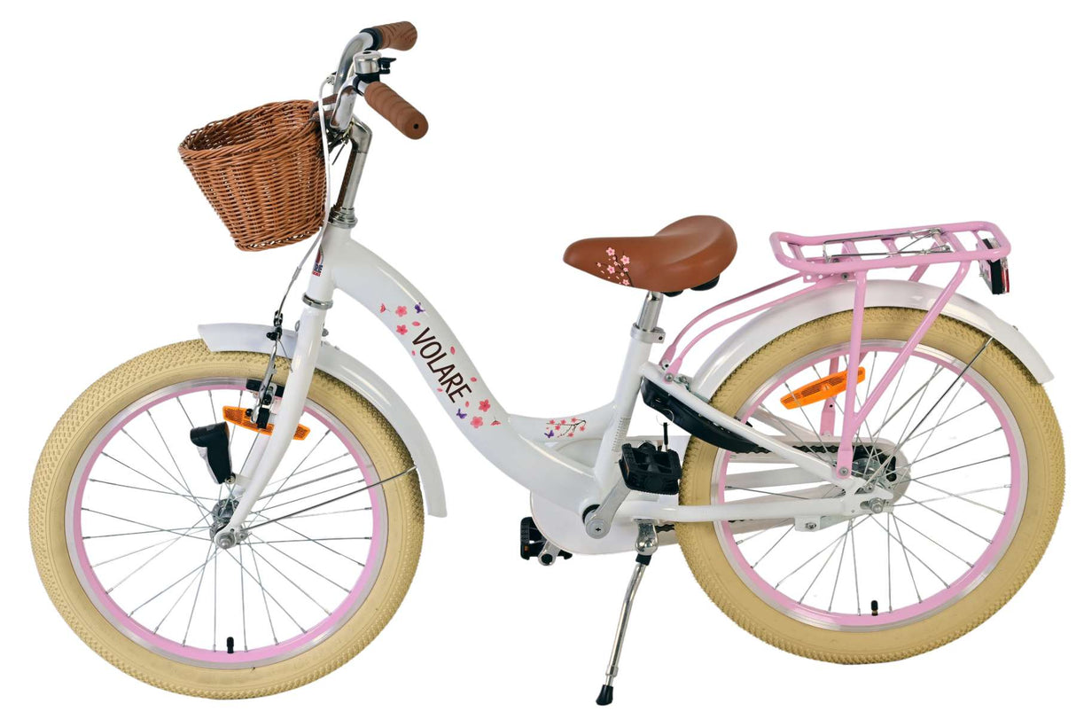 BICYCLE BAMBINI VOLARE BLOSSOM - Girls - 20 pollici - BIANCO