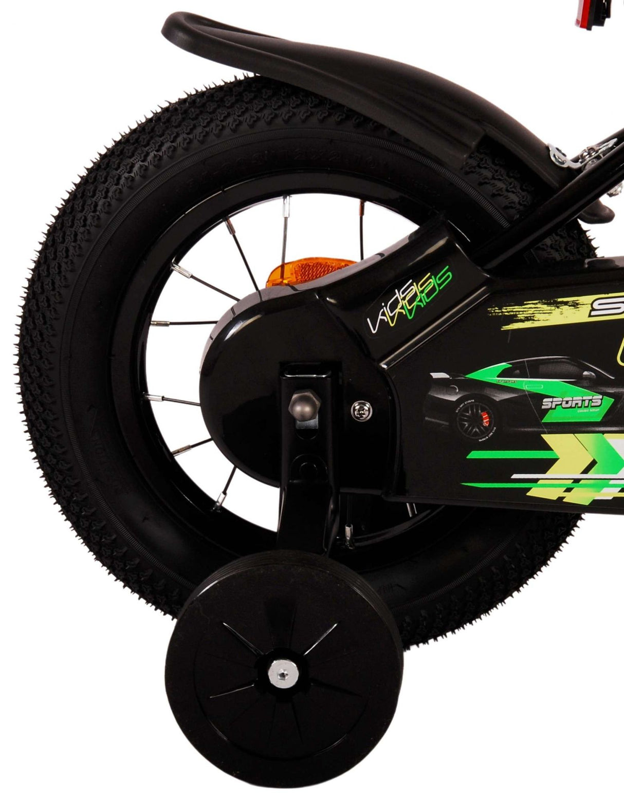 Volare Super GT Children's Bike - pojkar - 12 tum - grön