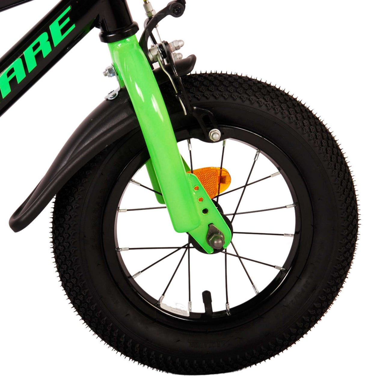 Volare Super GT Children's Bike - pojkar - 12 tum - grön