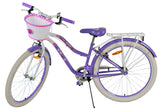 Volare Lovely Children's Bicycle - Girls - 26 Inch - Purple - Tvåhandbromsar