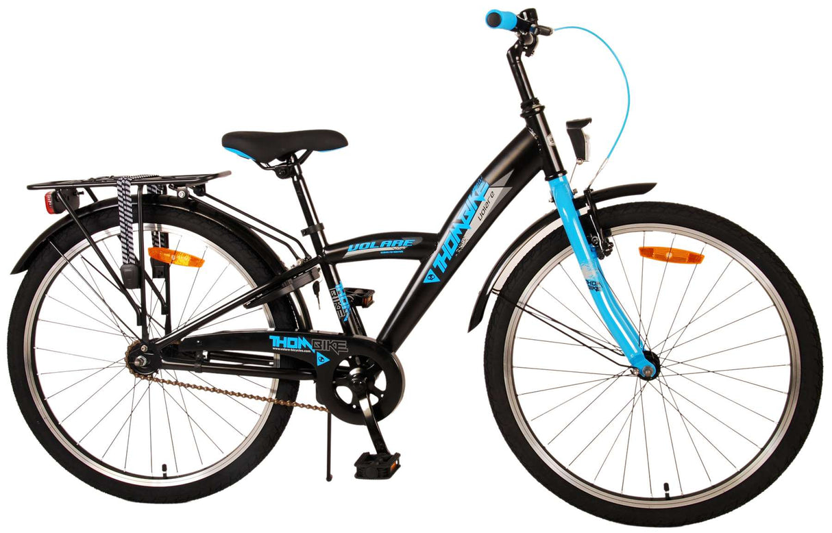 Dětské kolo Volare Thombike - Boys - 24 palce - černá modrá