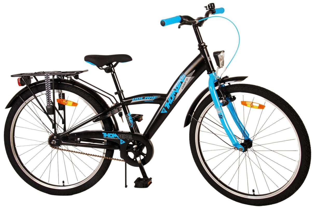 Dětské kolo Volare Thombike - Boys - 24 palce - černá modrá