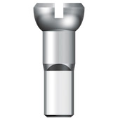 Sapim Spaak Nipple 13 Polyax 14 mm argent en laiton (100e)