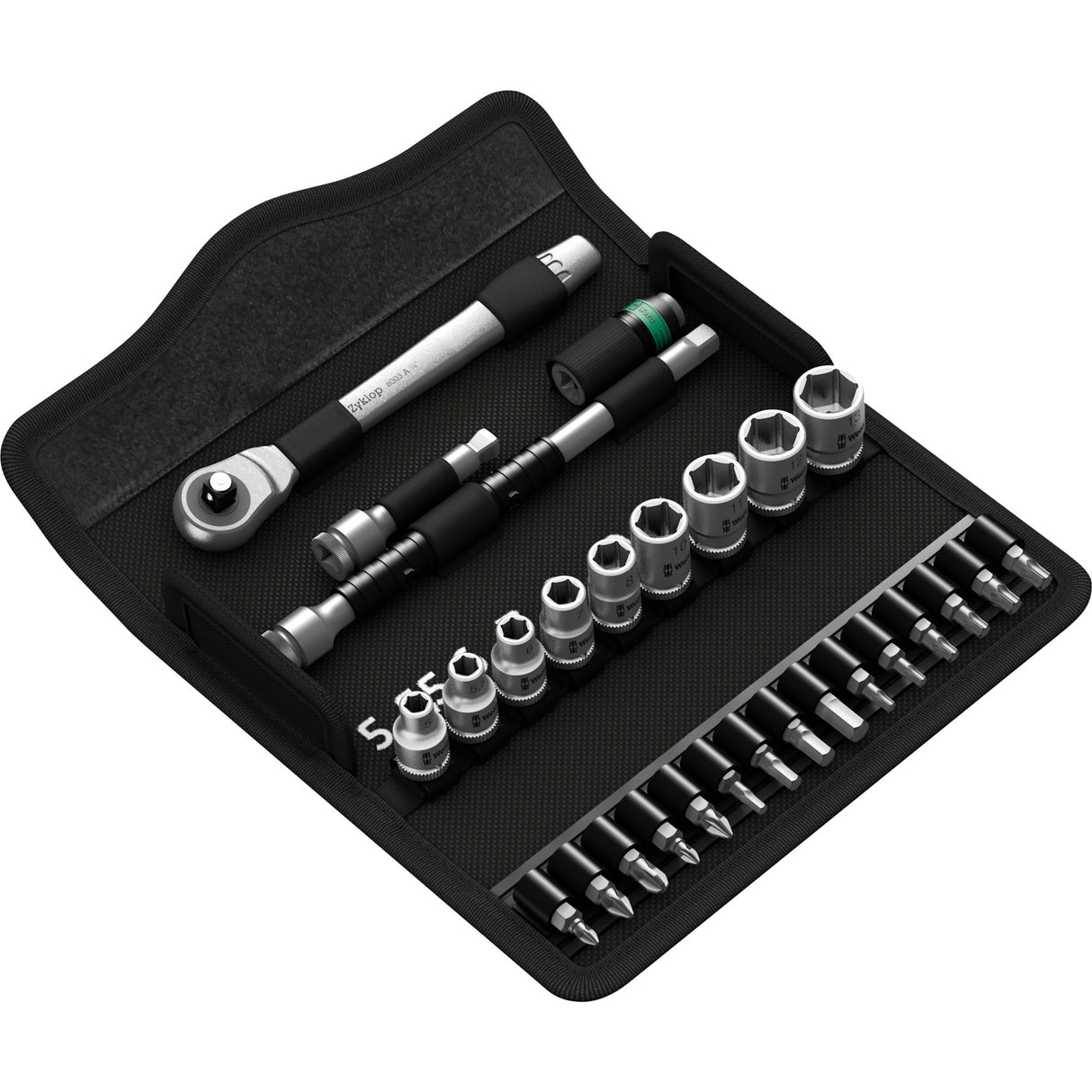 WAA 8100 SA 7 Zyklop Metal Rattels Set Sect Up Four