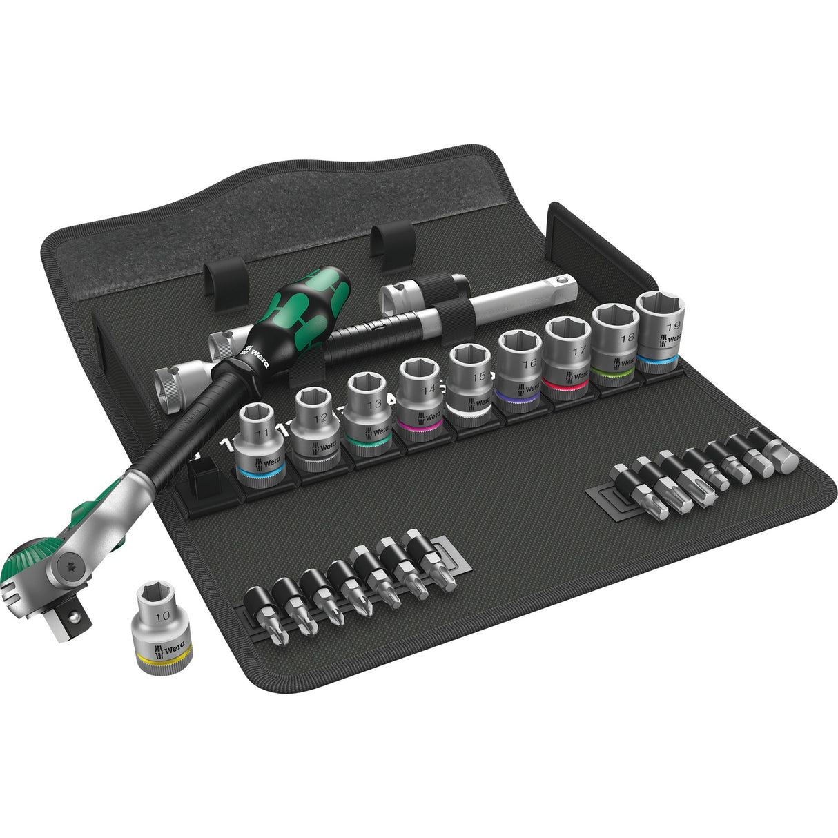 WERA 8100 SC 6 ZYKLOP SPEED TATELS SET, 1 2 DRIVE
