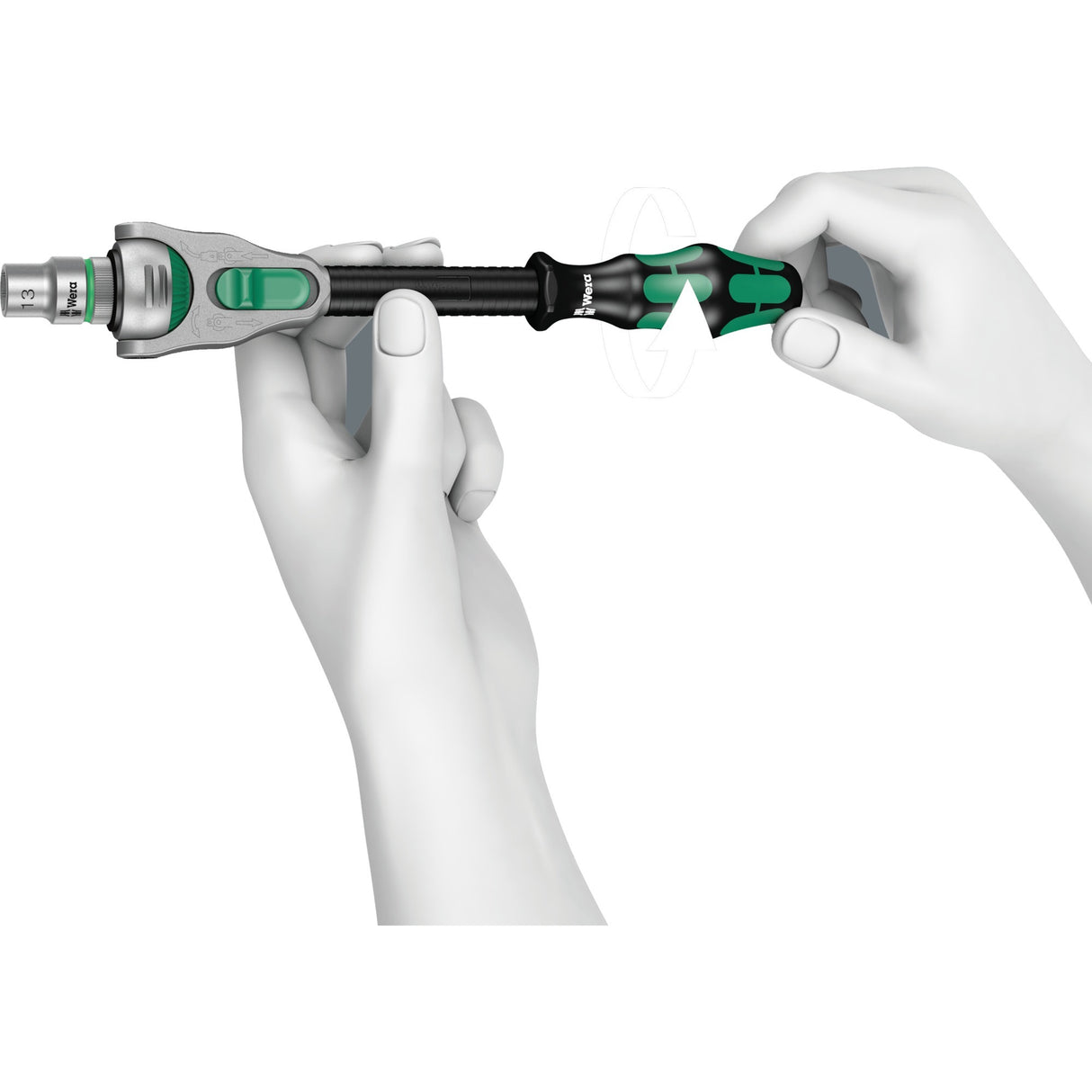 WERA 8100 SC 6 ZYKLOP SPEED TATELS SET, 1 2 DRIVE