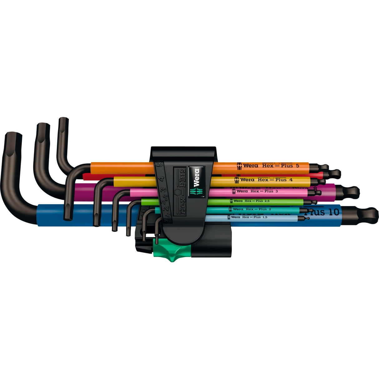 WAA 950 9 HEX-PLUS Multicolour 1 Stift keys set, Metr