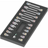 WERA 9723 Inserto de espuma con Zyklop B 3 8 Bi