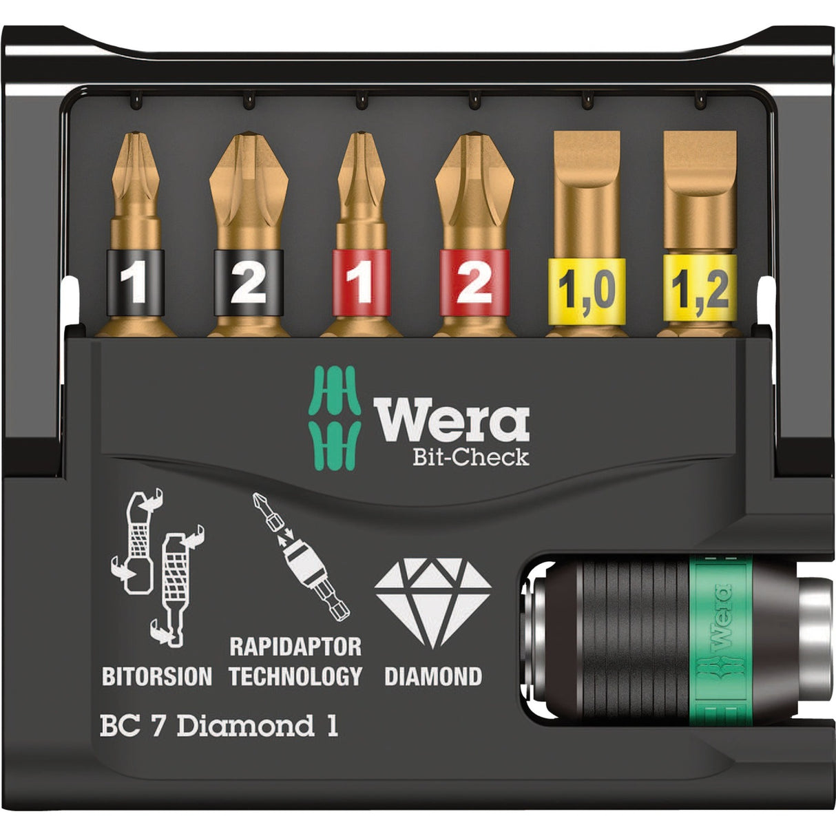 Wera Bit-Check 7 Diamond 1