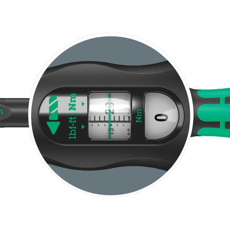 WAA Click-Torque B 2 Clave de torque con conmutación