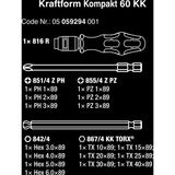 Waa Kraftform kompakt 60 kk, 17-piefe