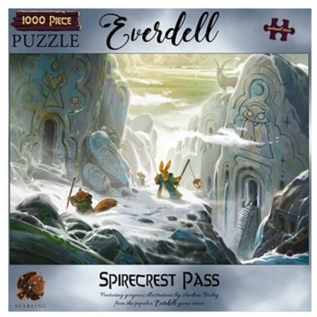 White Goblin Games Everdell Puzzle: Spirecrest Pass