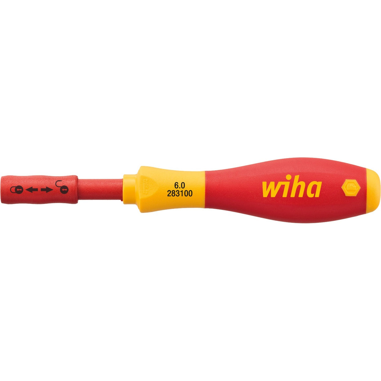 Wiha screwdriver with bit holder SoftFinish Electric