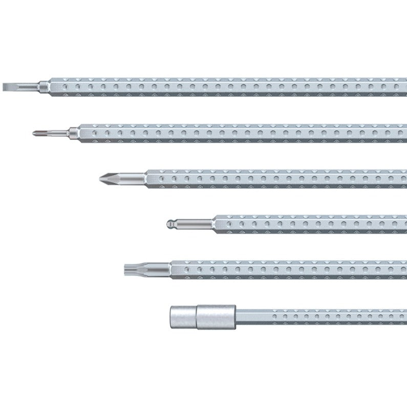 Wiha Schrauwen mat System 4 Ännerung Schaft Set,