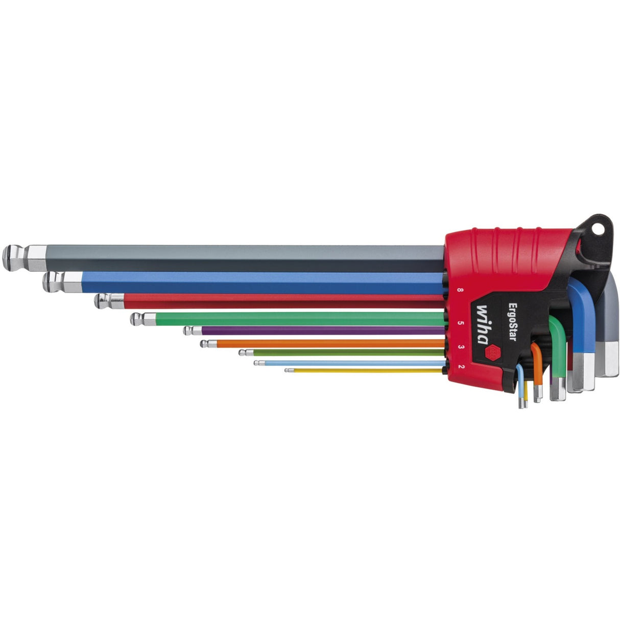 Wiha Stift keys set in ergostar holder, 10-part