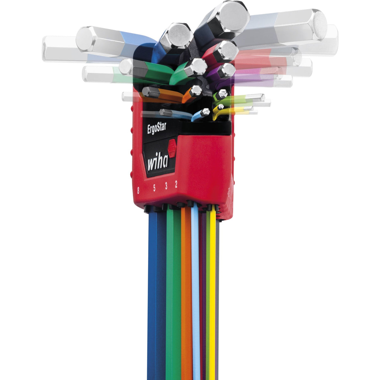 Wiha Stift keys set in ergostar holder, 10-part