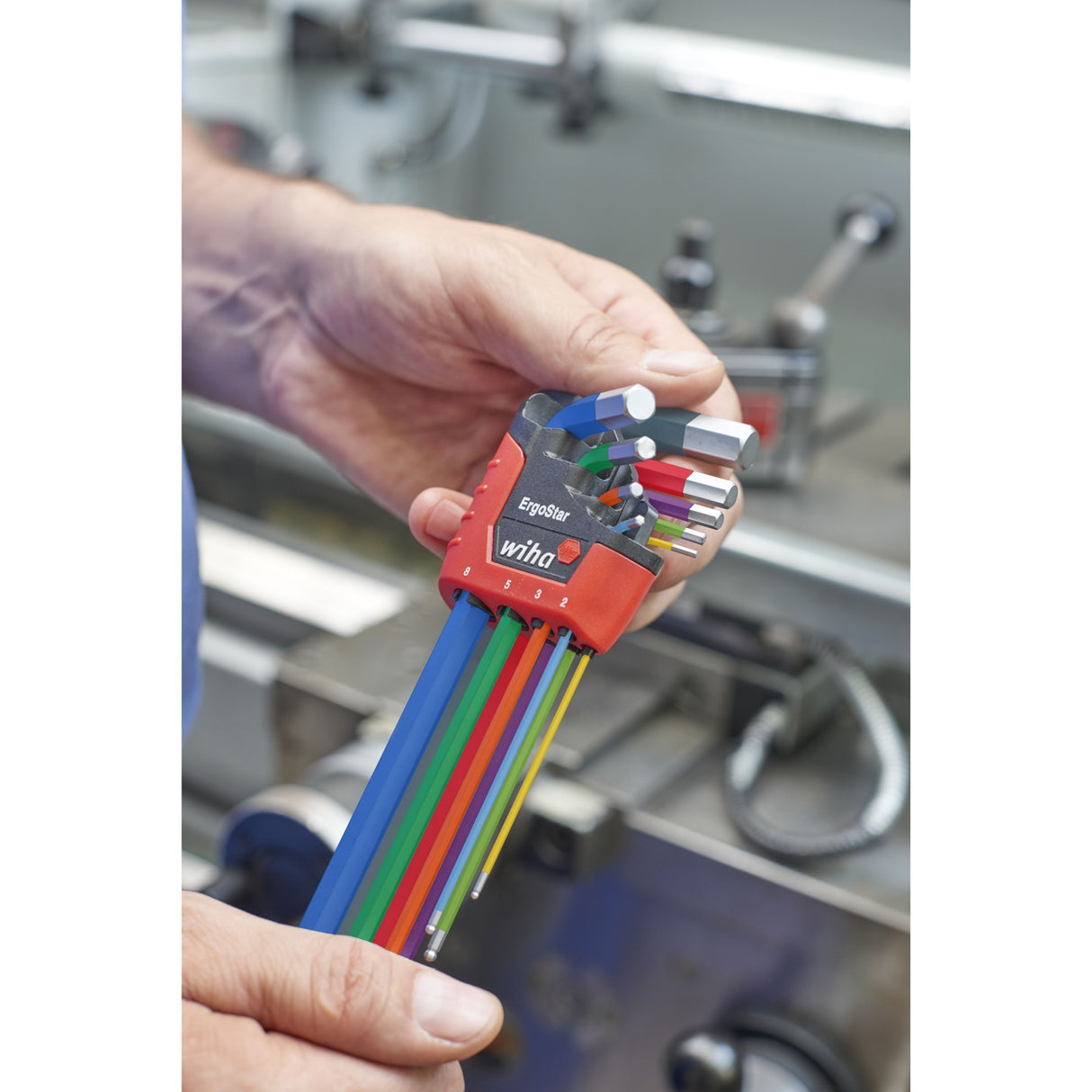 Wiha Stift keys set in ergostar holder, 10-part