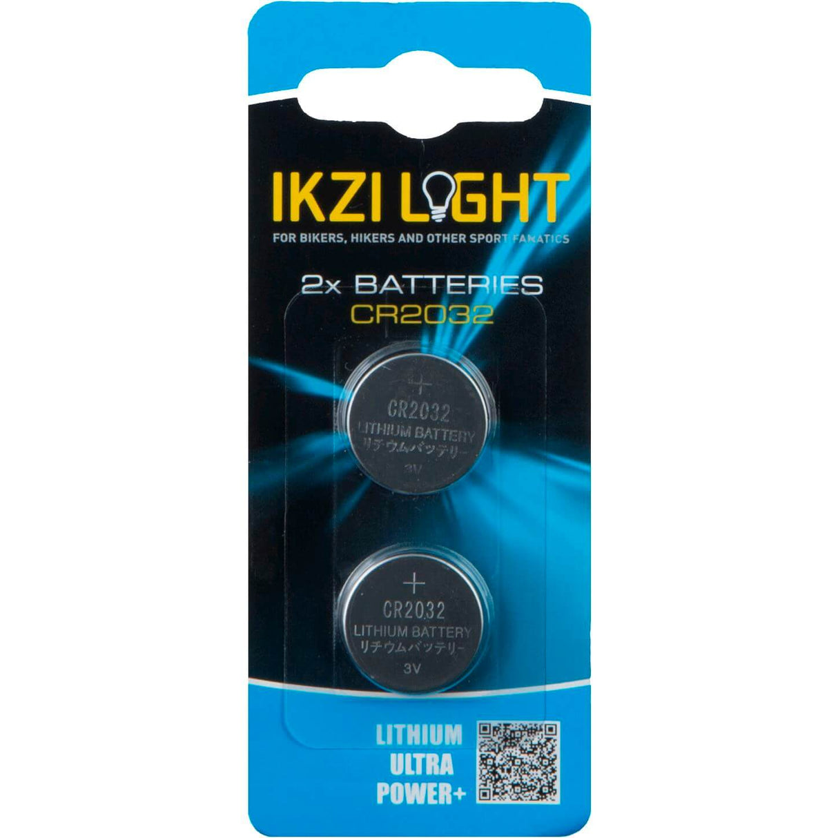 Batterie a bottone ikzi CR2032