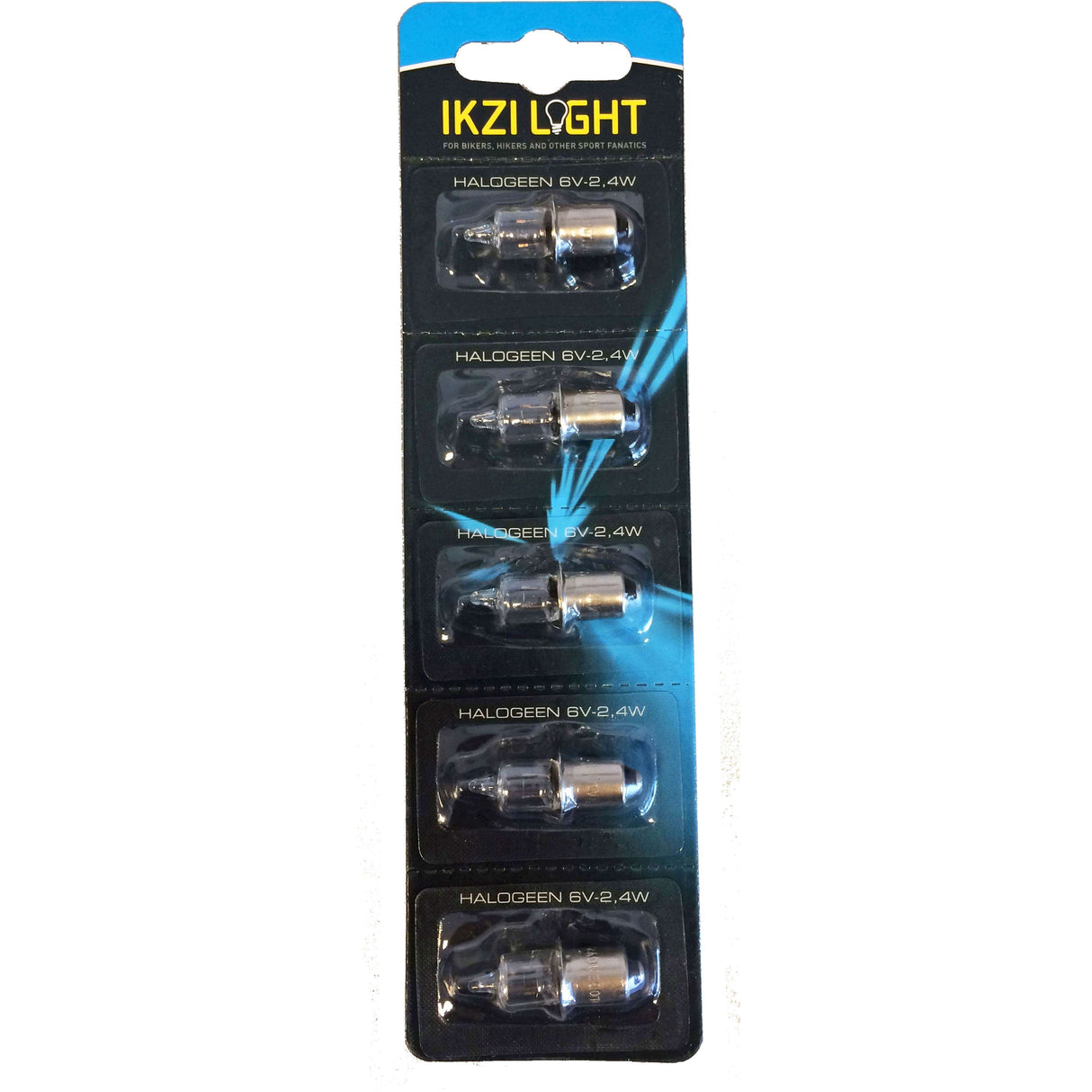 Lampada alogena 6v 2,4w collare per