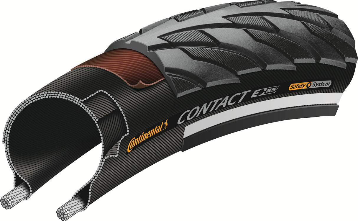 Continental Tire Contact Reflex 37-622 Réflexion noire