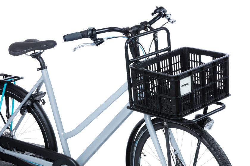 Basil Fietskrat S - Small - 17,5 litres - noir