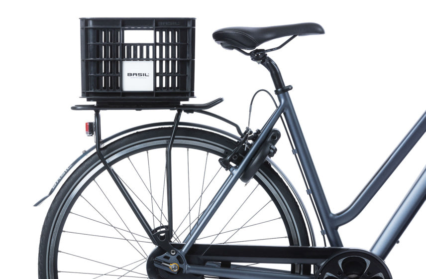 Basil Fietskrat S - Small - 17,5 litres - noir