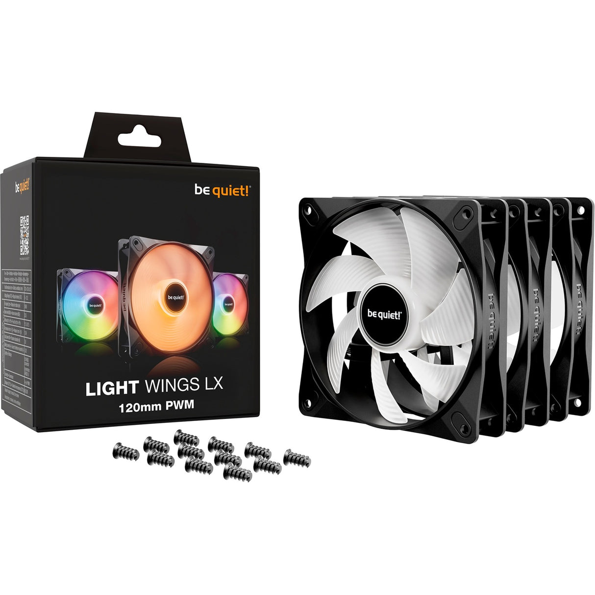 Roueg sinn! Liicht lx 120mm pwm Triple Pack